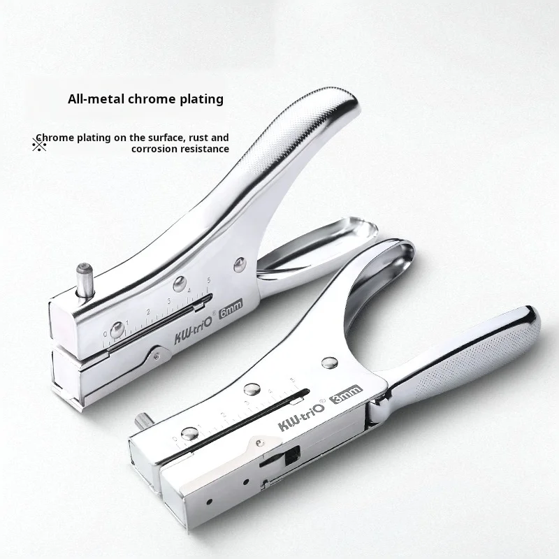 Ultra-Deep Handheld Metal Hole Punch Suitable for Students and Professionals 6mm Punching Tool