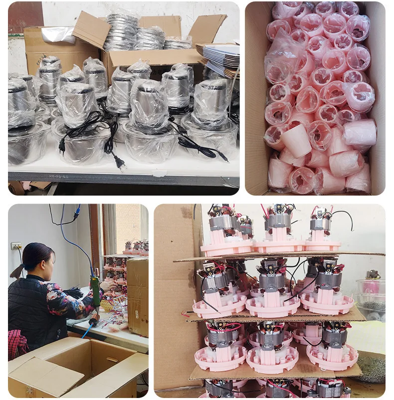 Electric Food Processor Vegetable Chopper Elechomes High Capacity 8-Cup Blender Grinder for Meat  Onion Powerful 300W Motor