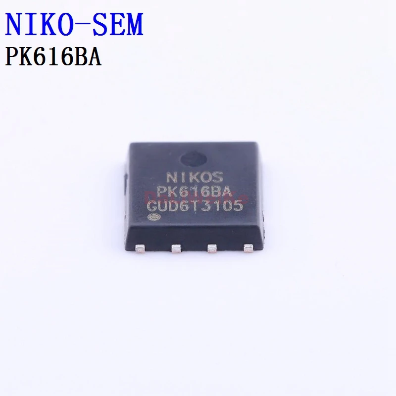 NIKO-SEM PK616BA PDFN 5x6 N Channel 30V 50A MOSFET Transistors