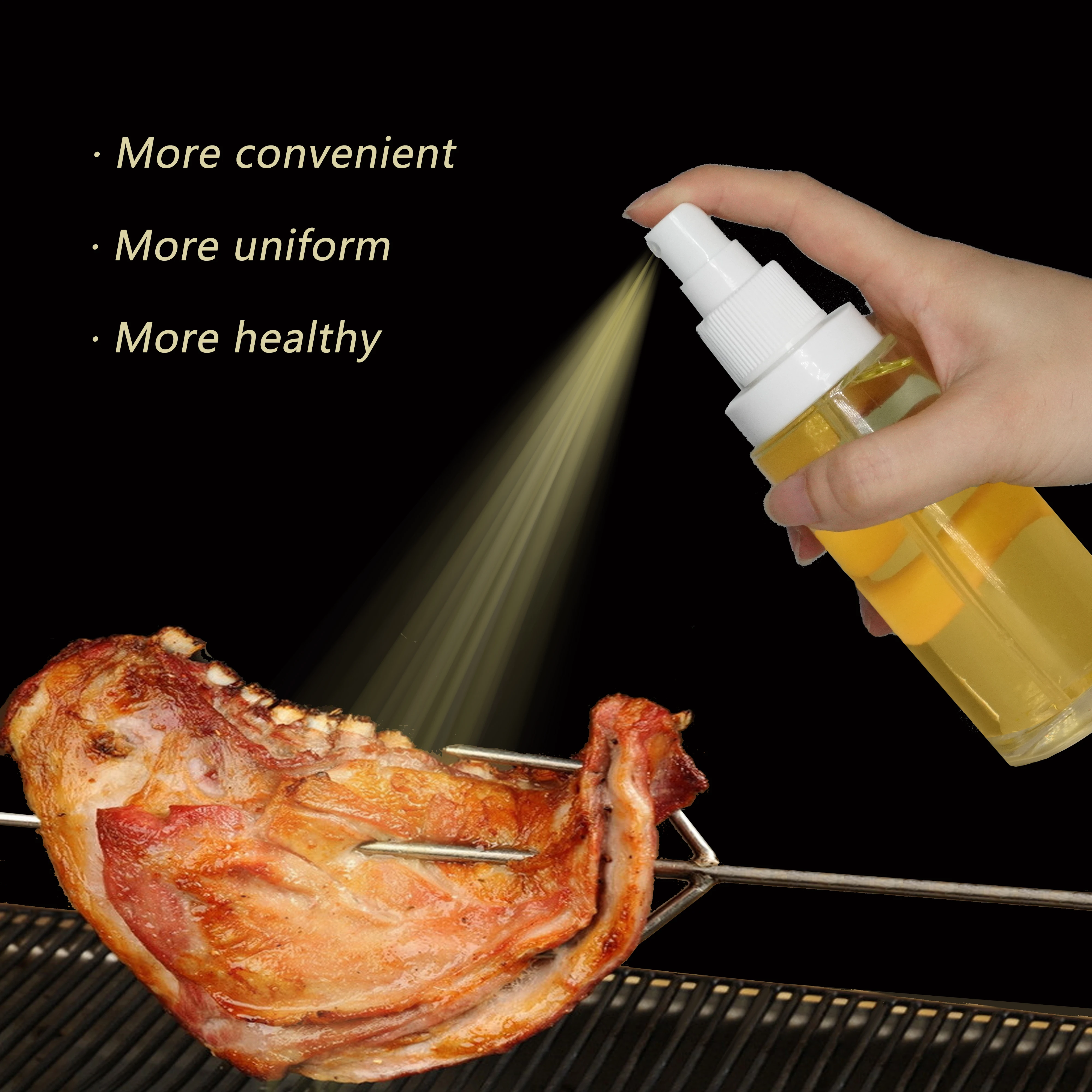 Хорошие инструменты для приготовления барбекю, соусник-распылитель масла, бутылка с распылителем, приправа, более равномерная