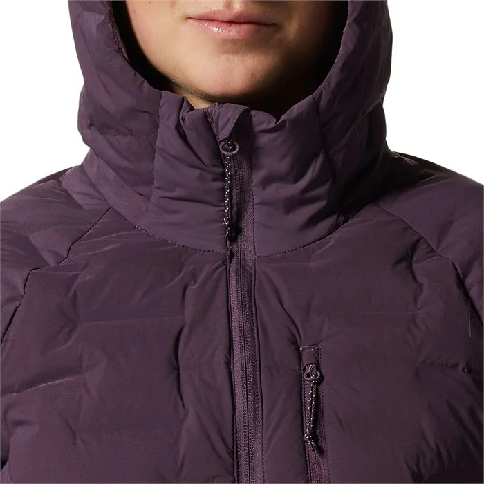 Women Down Jacket Puffer Jacket in Stock Clothing Plain Quantity Waterproof Autumn Winter Costom with Hoodie
