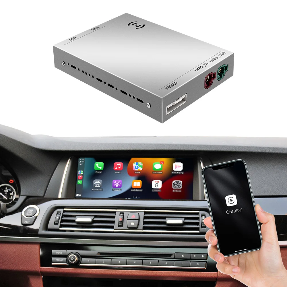 Autoabc беспроводной модуль интерфейса Apple Carplay Cic система для Bmw Series1 2 3 4 5 6 7 X1 X3 X5 X6 Airplay Android Auto