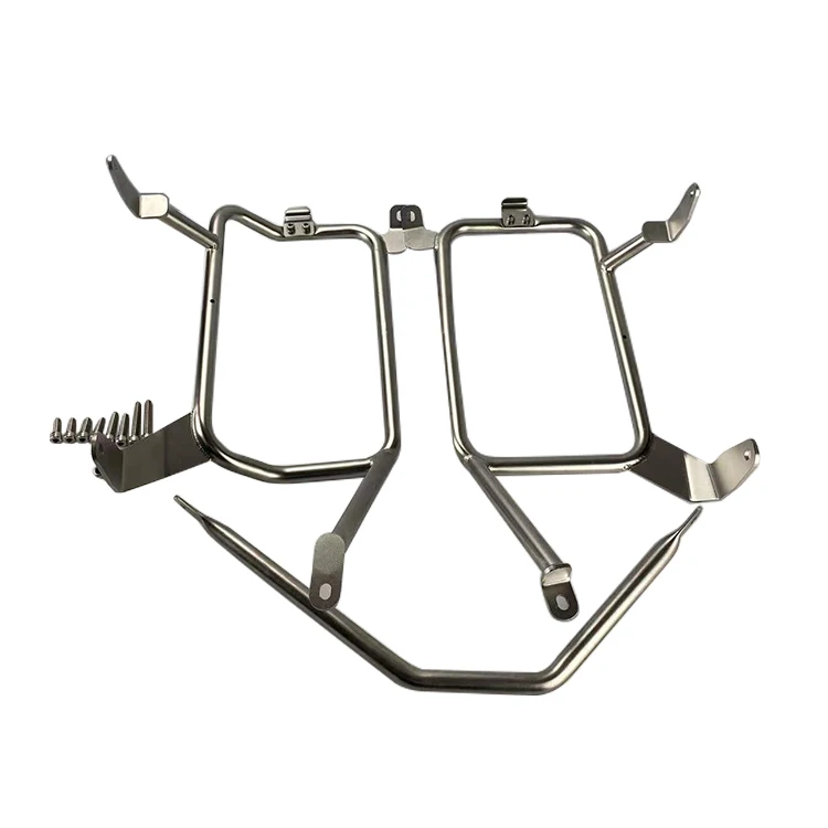 High Quality F2-moto Tail Bracket Motorcycle Side Luggage Rack for VOGE 650DS VOGE 500DS CFMOTO 800MT Rack VOGE 650DS Bracket