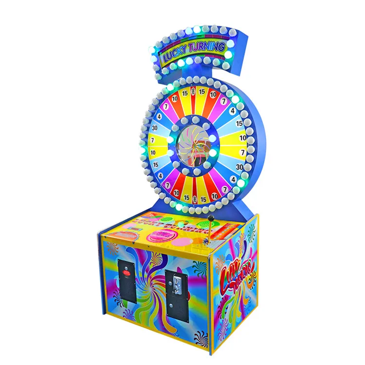 Классический игровой автомат Threeplus работающий на монетах вращающийся лотерейный для Игрового Центра