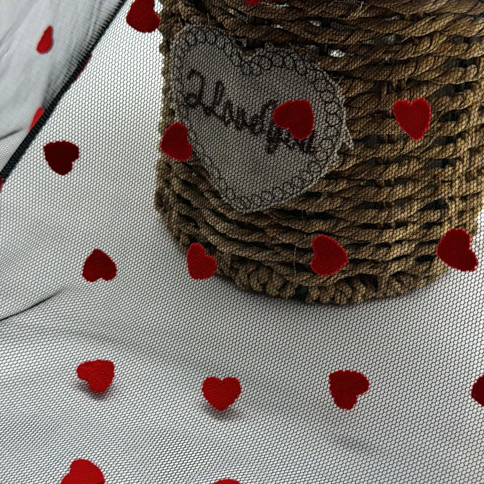 Прочная кружевная ткань из тюля 158 см