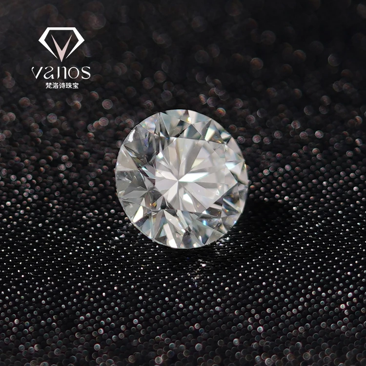 China Supplier Wholesale Large Size CVD Lab Grown Diamond 1 Carat White HPHT Synthetic Loose Lab Made Diamond IGI Certificate