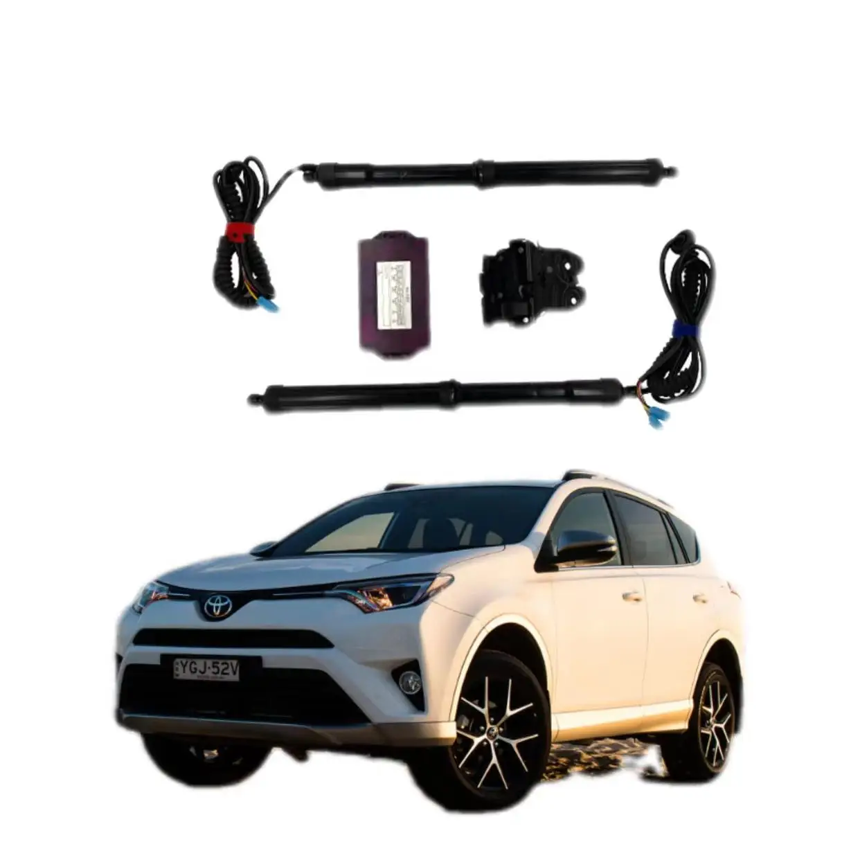 Car Rear Trunk Opener Tailgate Refitting Car Automatic Locks  Electric Tailgate Door Closer Kit For Toyota RAV4