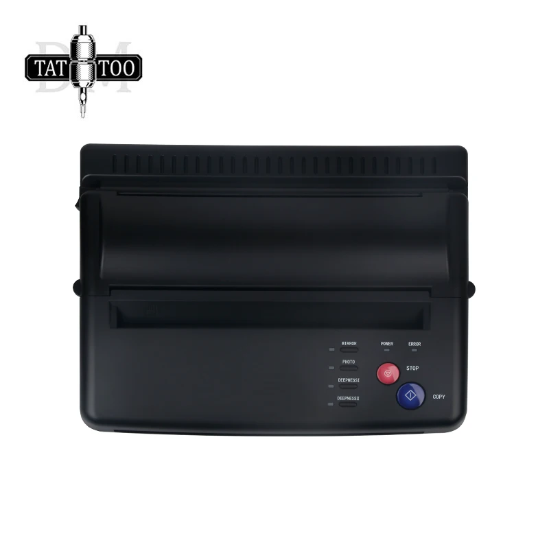 Black Professional Tattoo Thermal Copier Tattoo Stencil Transfer Machine  For Transfer Paper