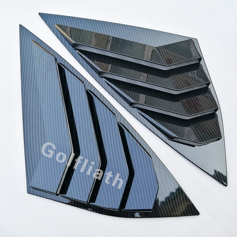 Car sticker ABS CARBON FIBER LOOK on the window for volkswagen JETTA MK6 2019