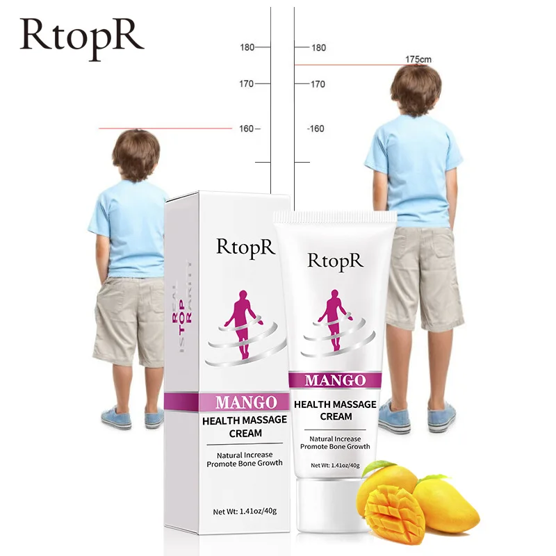RtopR Mango Natural Health Increases Body Growth Higher Massage Cream Foot Care Products Promote Bone Growth