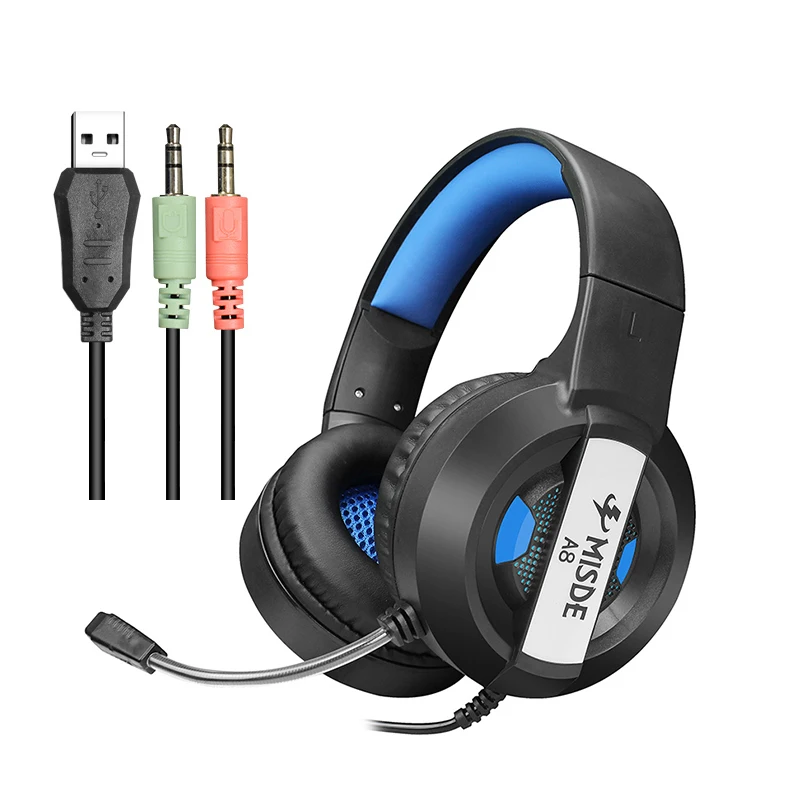 OEM Best TRI Mode Noise Canceling 7.1 Gaming Headphones Over Ear Stereo USB Wireless RGB Headphones Gaming Headset