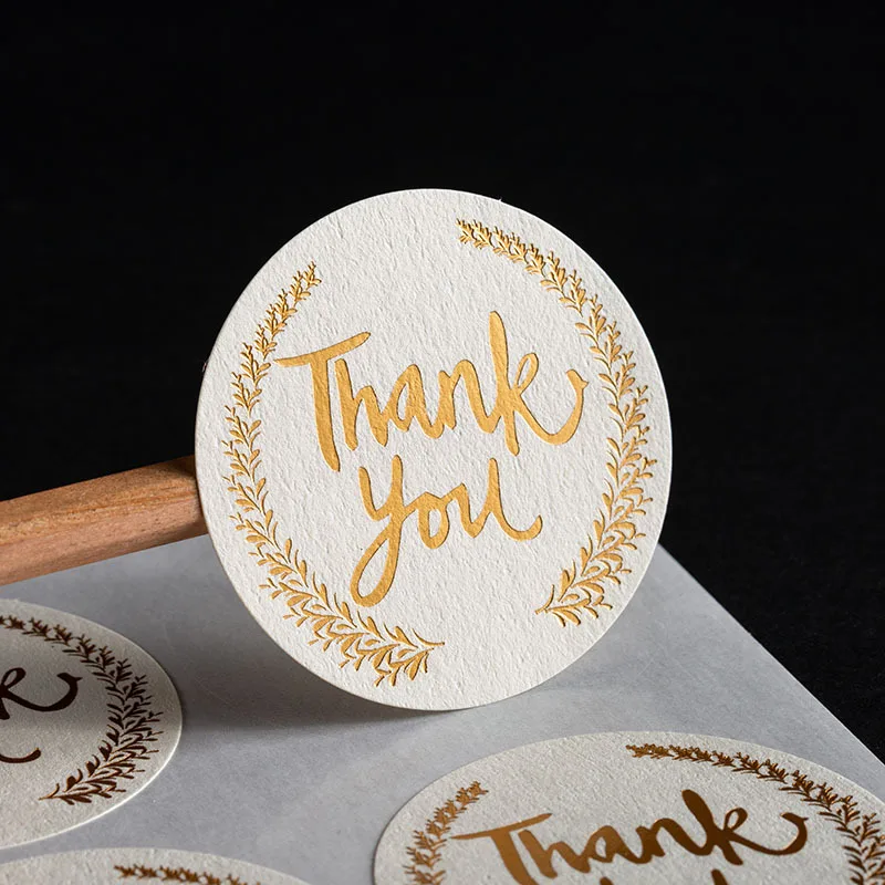 Custom Logo Luxury Perfume Bottle Special Textured Paper Gold/rose/ Foil/silver Embossed hot stamping seal label sticker