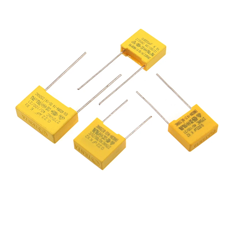 X2 Film capacitor 0.022UF 275V223K 10mm Safety capacitors 223 22nF MPX/MKP Polypropylene capacitor