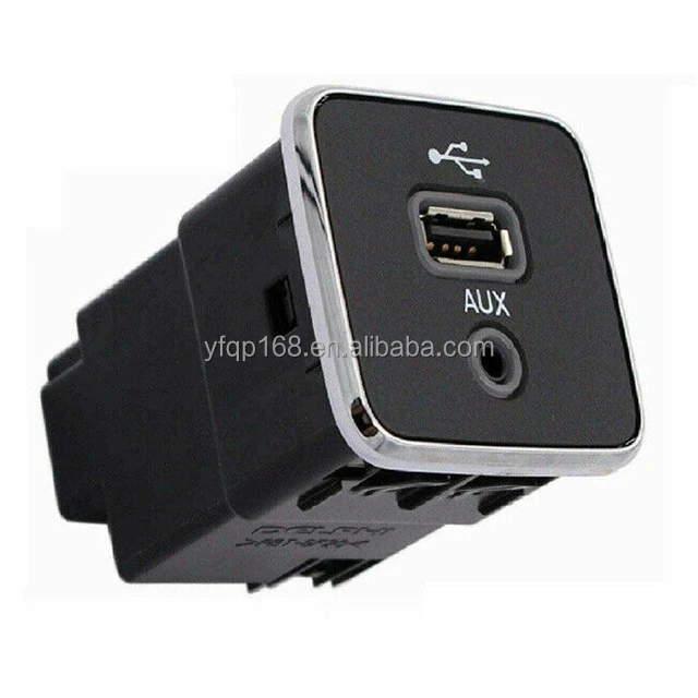 Передний зарядный порт USB AUX адаптер для Jeep Cherokee KL 2017-2020 компас