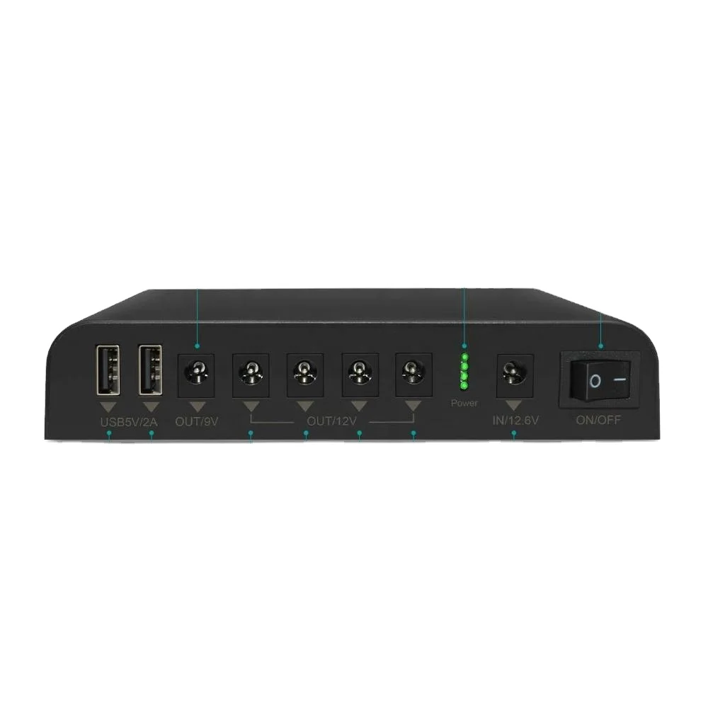 Светодиодный дисплей питания USB DC 12V/9V/5V Выходной интерфейс 11 1 V 8800mAh 98Wh литий-ионный аккумулятор для мини-UPS