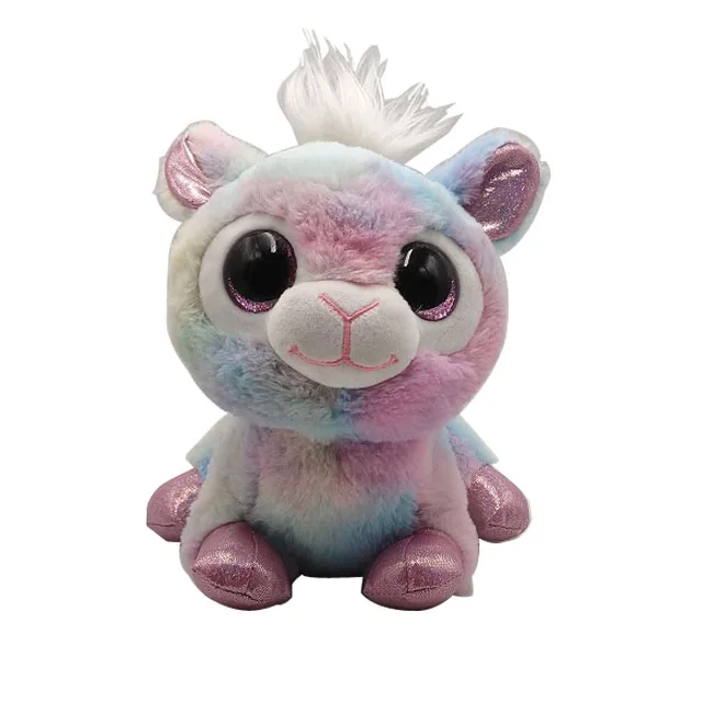 OEM пользовательские плюшевые игрушки ягненка дизайн галстук краситель плюшевое животное лучшие продажи красочные мягкие набитые больше вариантов