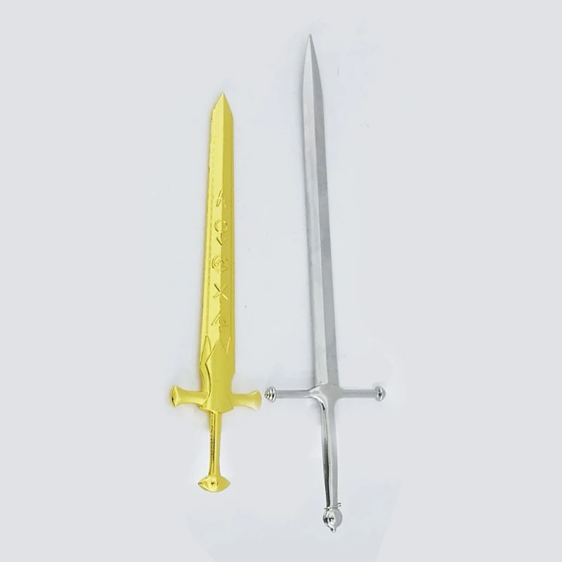 Металлический нож-открывалка для визиток на заказ серебряный нож открывания писем меч