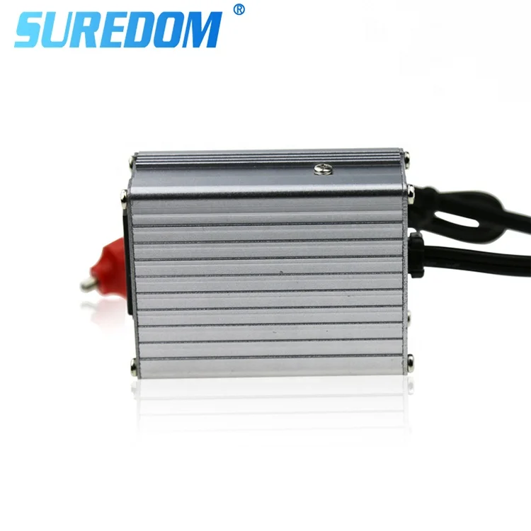 Suredom dc 12v to ac 110v 220v 150w electrical rechargeable solar off grid inverter