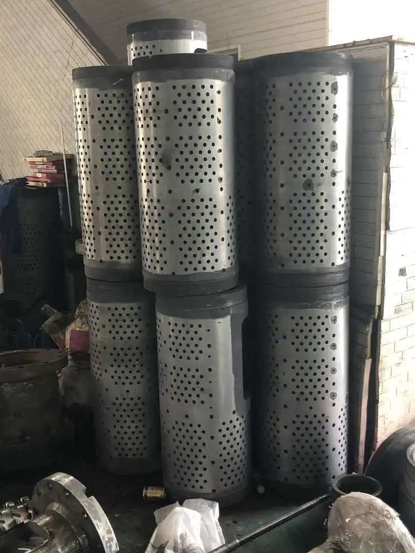 Screw barrel for extrusion pp/pe squeeze granulator machine for film material with water