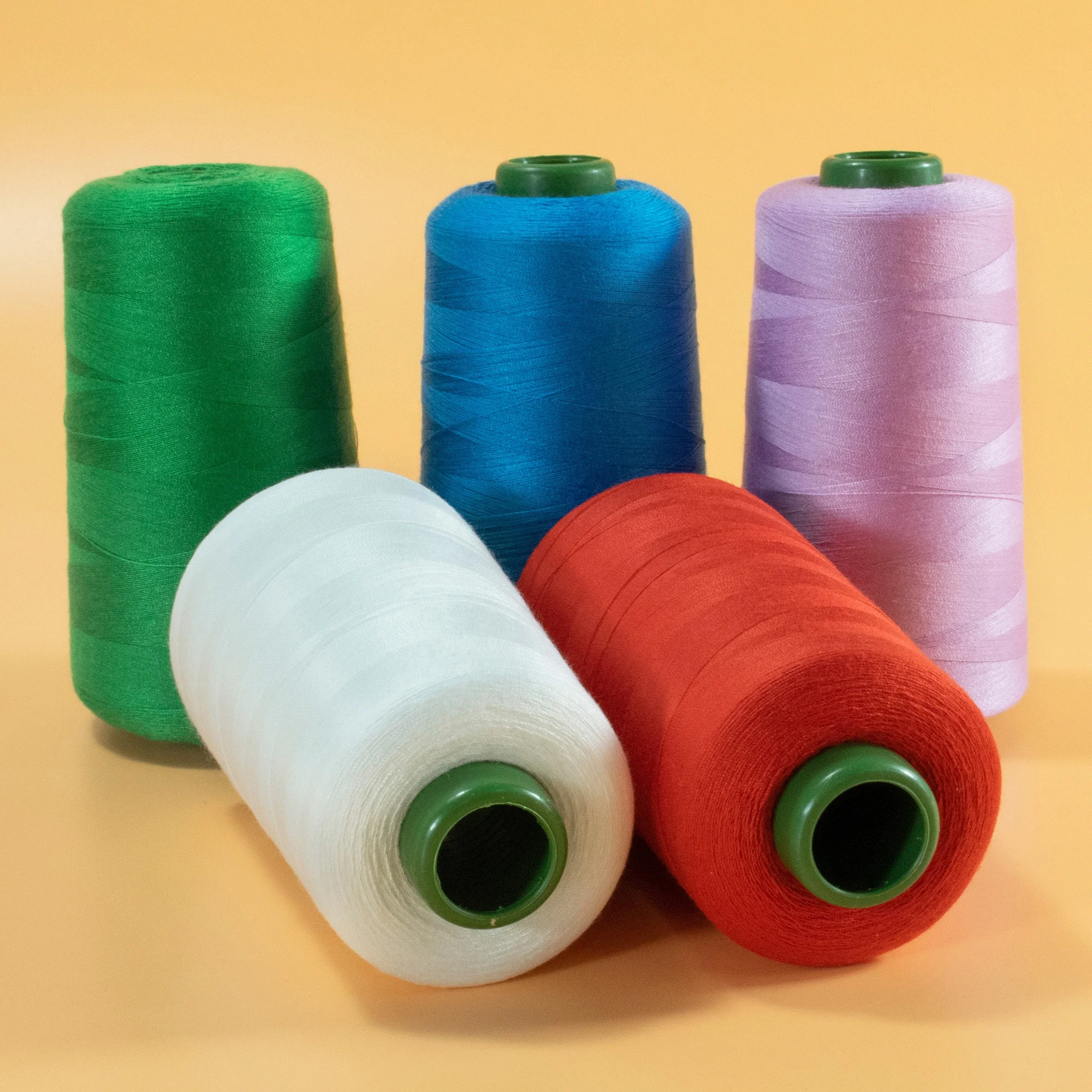 Sewing thread manufacturer colorful 402 403 502 602 603 209 202 203 china polyester sewing thread