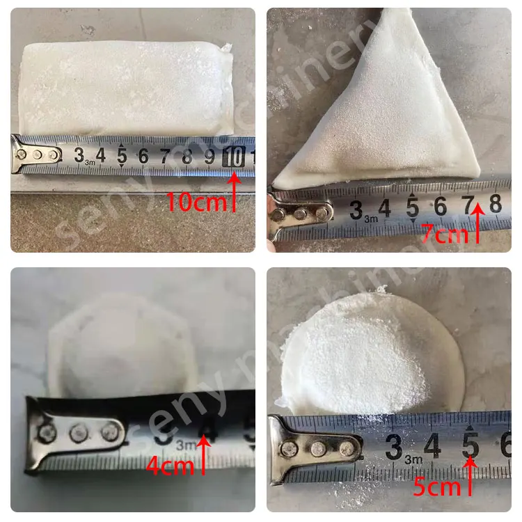 Seny Machinery Multifunctional Automatic Dumpling / Curry Puff Samosa Machine / Empanada Maker Machine