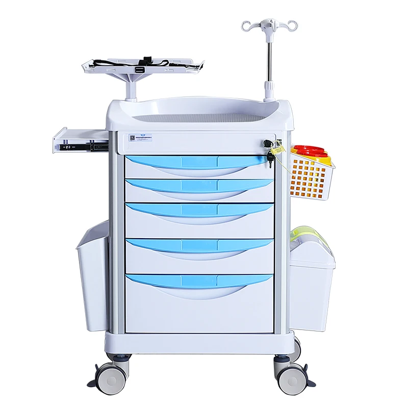 Factory wholesale high-quality luxury hospital rescue car self-priming slide rail shock absorption silent wheel ambulance