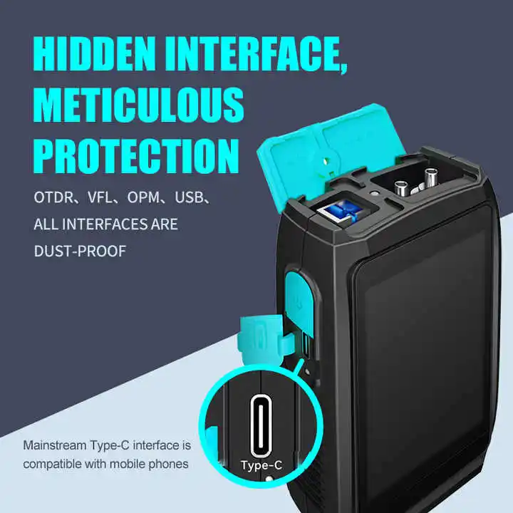 Signal fire new model 6 in 1 mini optical fiber OTDR optical time-domain reflectometer model ZS1000 -A/B