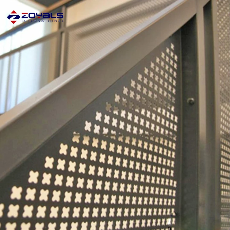 Perforated metal deck/galvanized perforated metal deck/corrugated perforated metal double layer