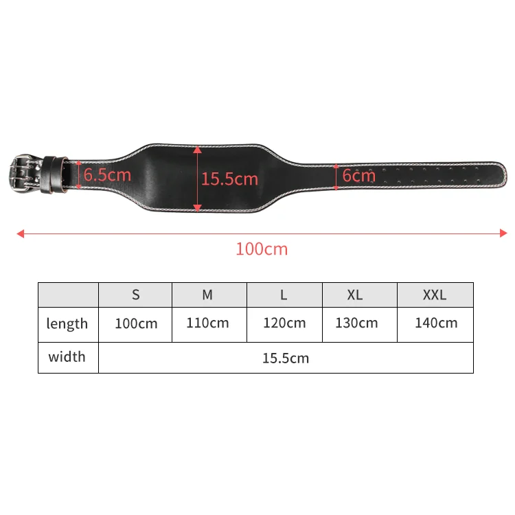 Weight Power Lifting Belt Deadlift Training Weight Belt Lumbar Back Support for Workout Gym PU Leather Weight Lifting Belt