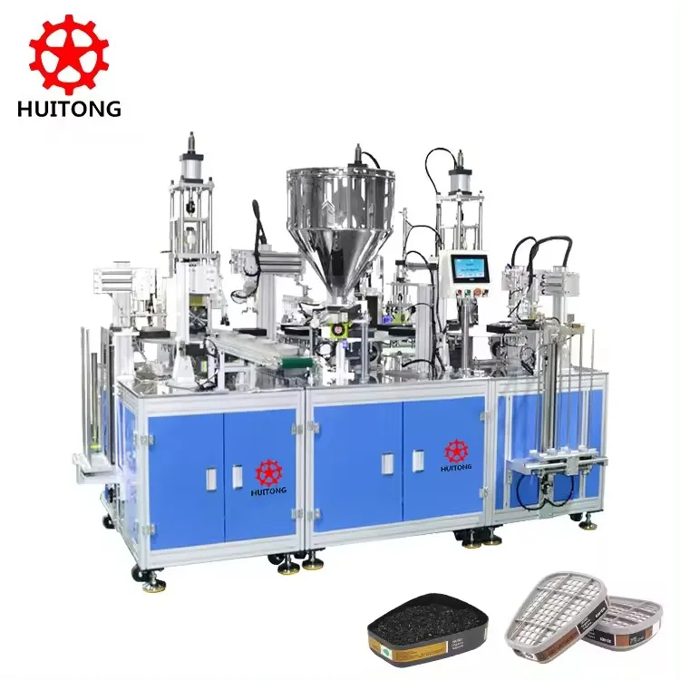 PLC Controlled System Full Auto Respiratory protection Vapor High Quality Activated Carbon Filter Making Machine Production Line