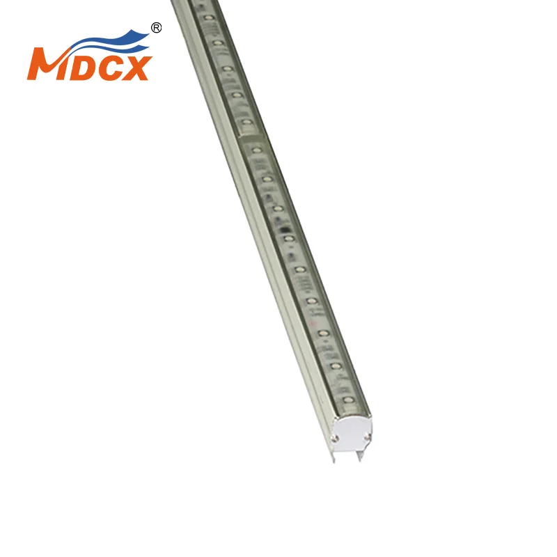 
programmable led pixel tube light linear rgb pixel tube for building facade 