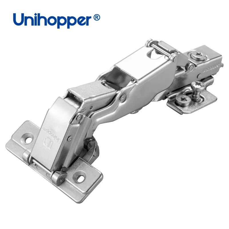 Unihopper Special Angle 3D Clip-on Hydraulic 165 Degree Concealed Soft Close Kitchen Cabinet Door Hinges