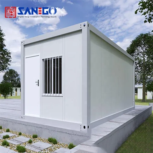 China Flat Pack Prefabricated Fast Foldable Portable Modular 20f Folding Mobile Container Camp House