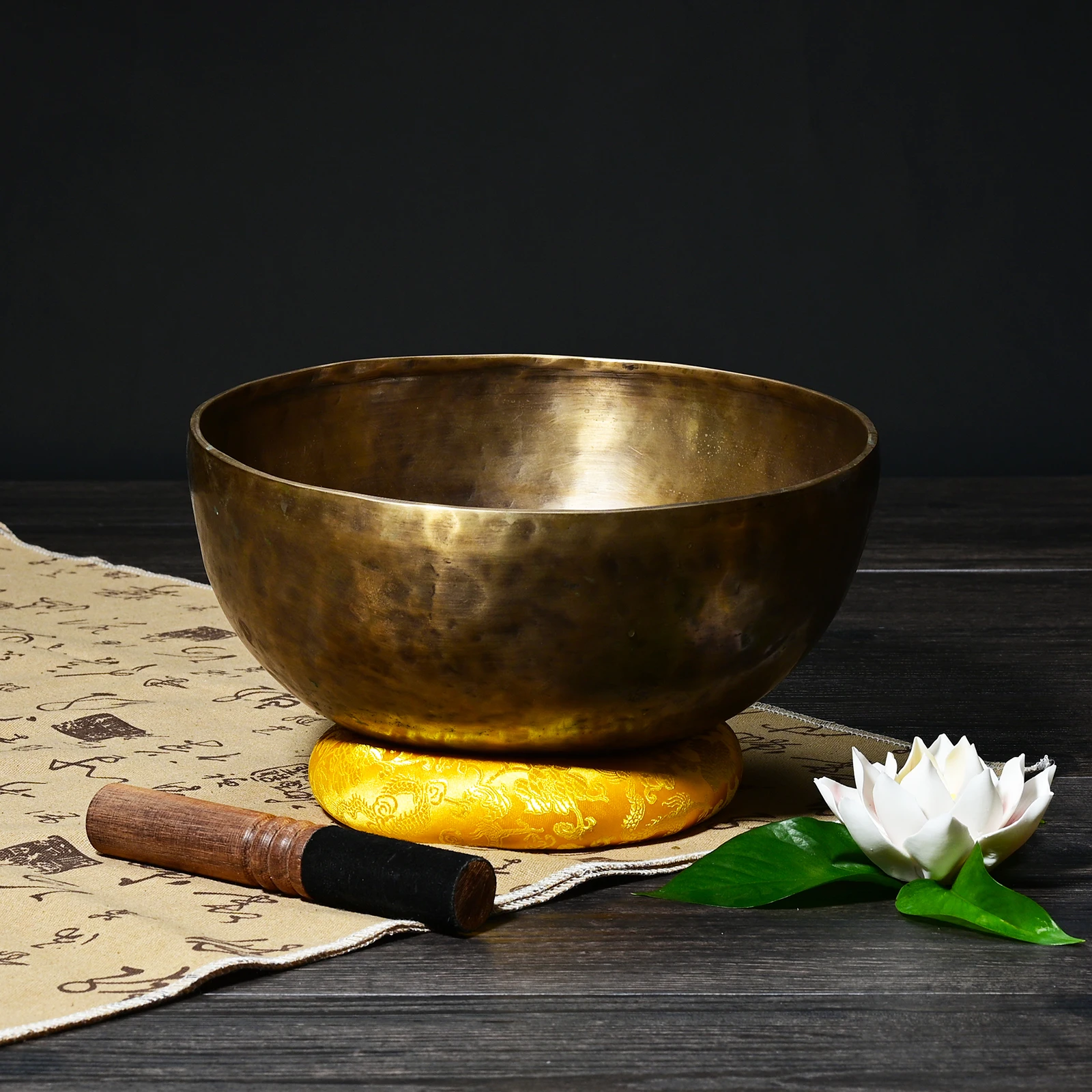 Success Handmade Tibetan Singing Bowl 7 Chakra Singing Bowl Set All Size for Healing Meditation Sound Bath