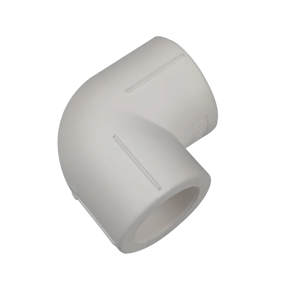 Lower Price Plastic Pipe Fittings 1.25Mpa Female Elbow Brass Threaded and Plain End  PPR 3/4 Inch  90degree Elbow