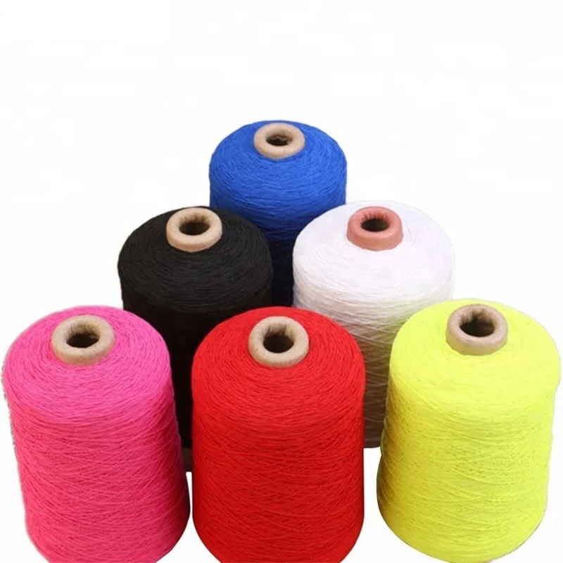100#/110# socks yarn no MOQ  bulk Recycled latex covered elastic latex rubber yarn for knitting