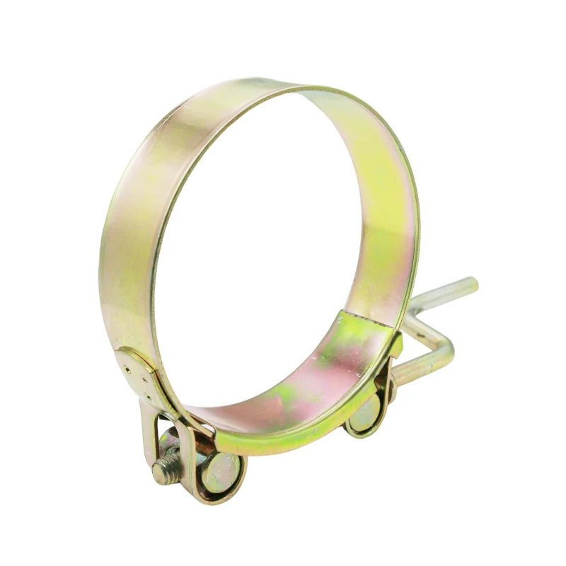 European Style Shake Put Throat Hoop Quick Installation Handle Clamp Hand Crank Tube Clamp Pipe Clamp Pipe Buckle Hoop