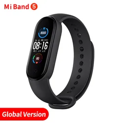 original global xiamoi smartwatch bracelet 5 6 nfc steward colorful strap mi smart watch band 5