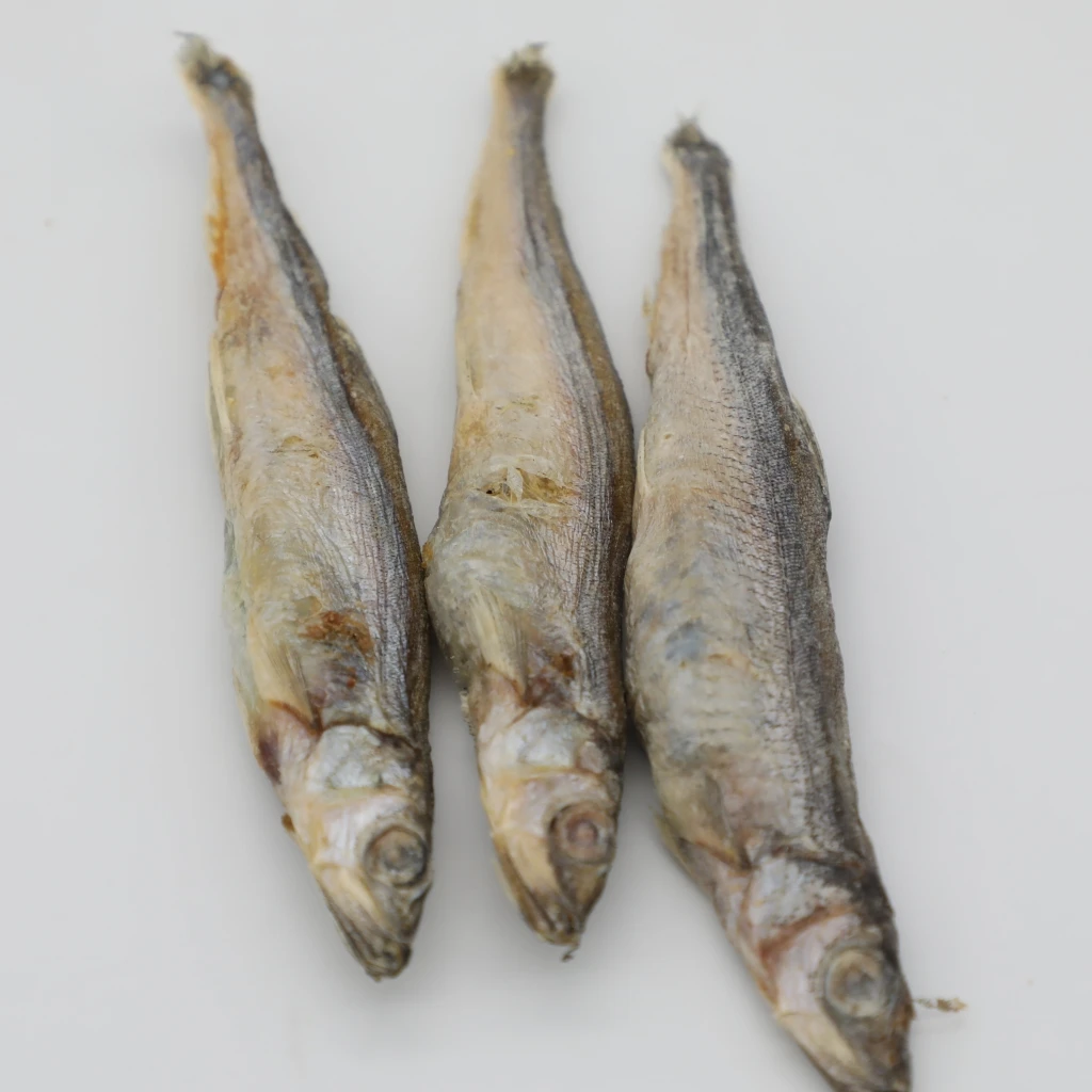 
Manufacturers Wholesale Pet Snacks Freeze Dried Capelin Fish for Dogs and Cats Pets Food 