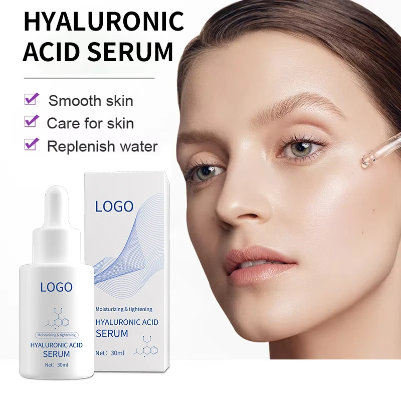Private Label Oem Anti Wrinkles Hyaluronic Acid Facial Repair Whitening Brightening Moisturizing Skin Care Face Serum