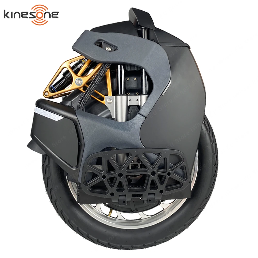 EU Stock Original KS S18 EUC Shock Absorbing Unicycle Frosted Black White International Version without Speed Limit
