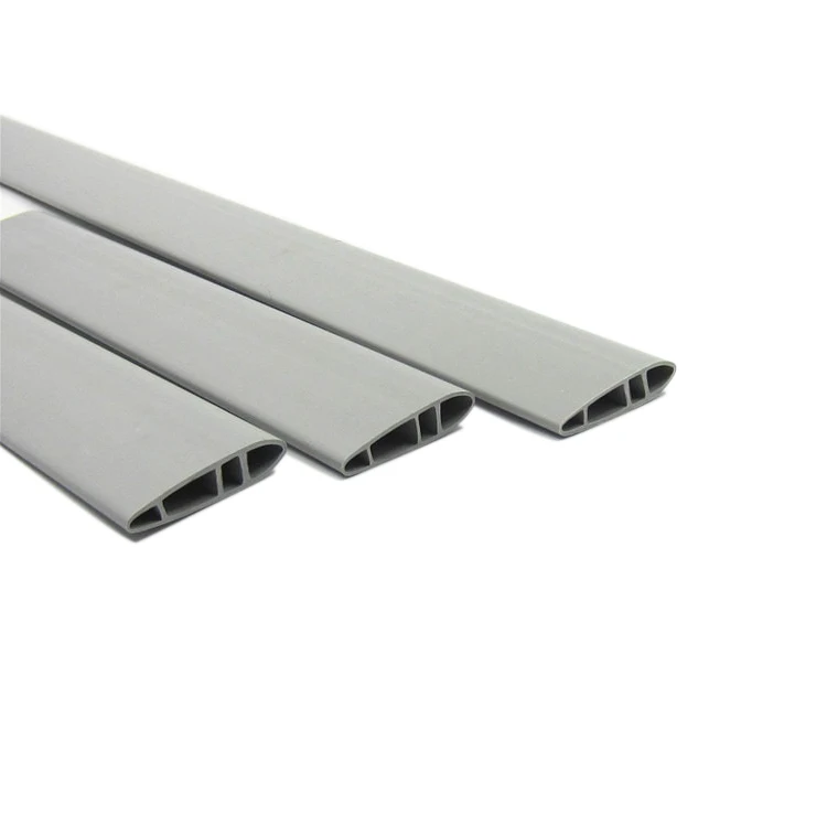 Изготовленный на заказ пластиковый экструзионный профиль Электрический кабельный кабель сетевой лоток ПВХ транкинг для кабеля