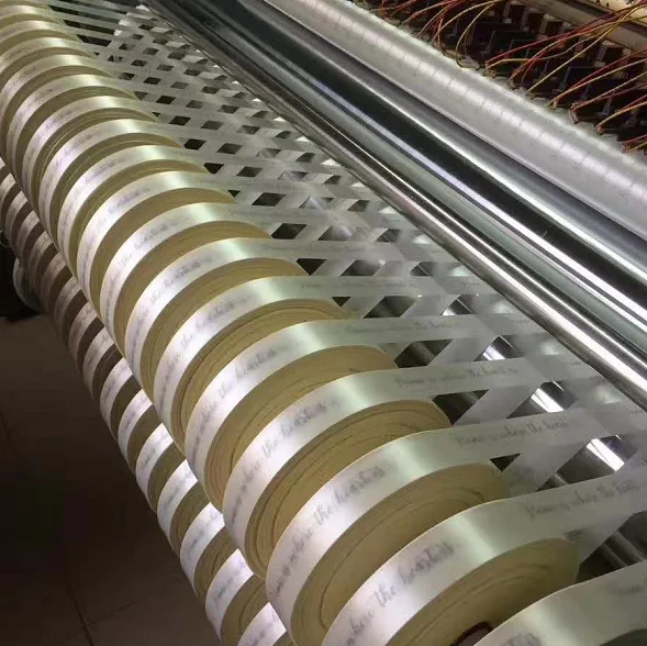 
Thermal Transfer Printing polyester Taffeta Label Ribbon 