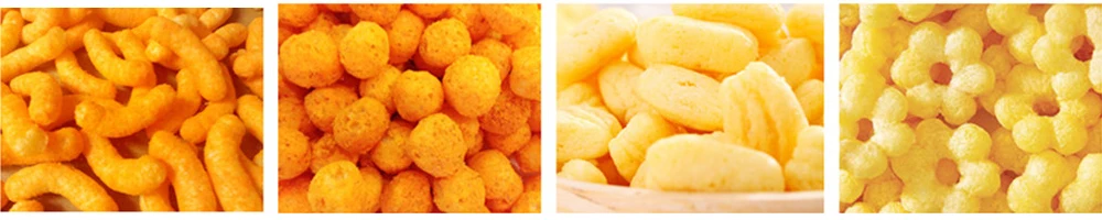 High Productivity Multi-Function Rice Puffed Corn Snack Food Screw Extruder Making Machine