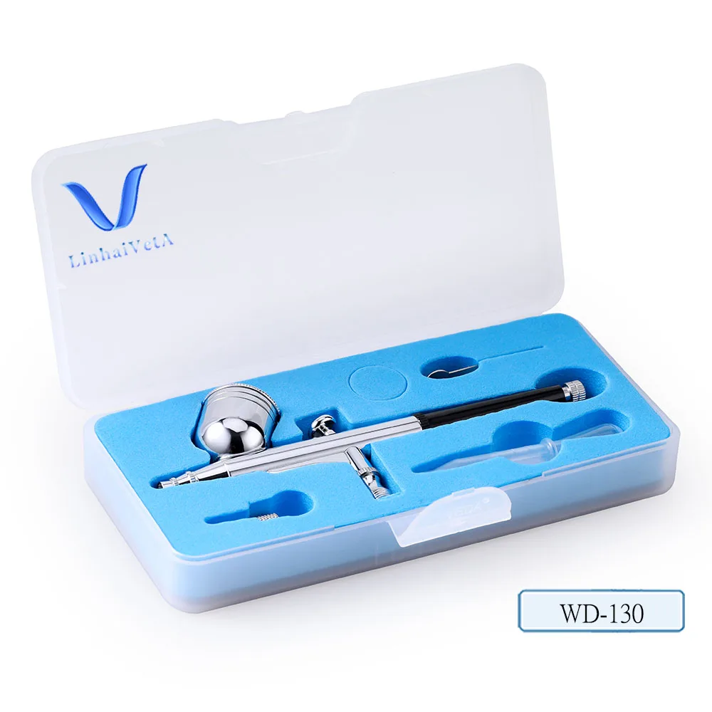 LinhaivetA portable hobby nail airbrush compressor gun kit air brush machine