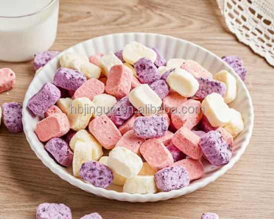 2022 New Delicious Yogurt Dry Fruit Pieces Snacks Healthy Drink  54g Leisure Oatmeal Snacks