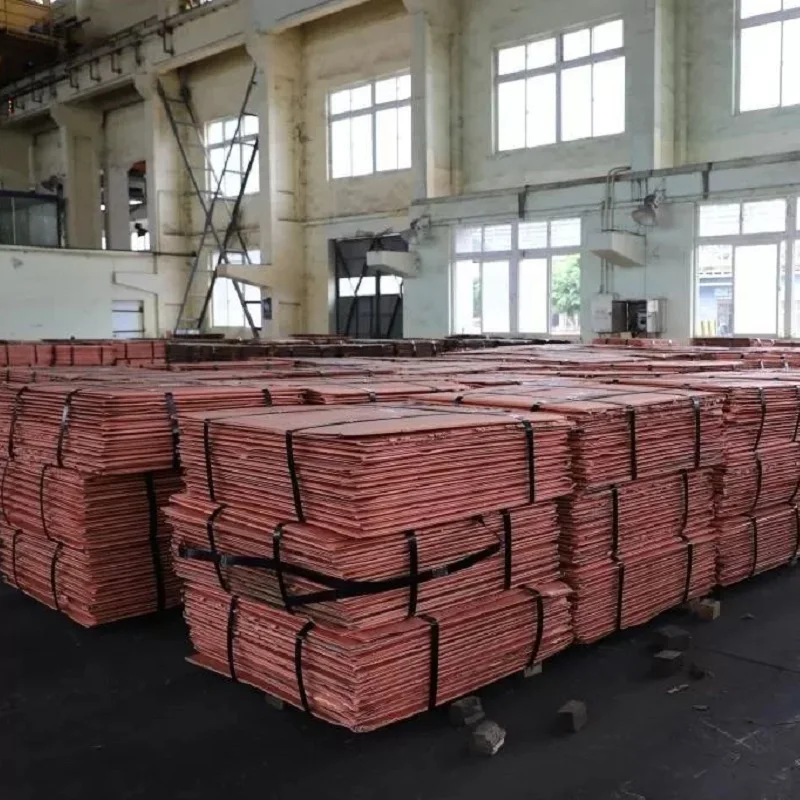 Copper Sheet Hot Sale Electrolytic Copper Cathode 99.99% Brass Plate Soft Beryllium Power Transmission