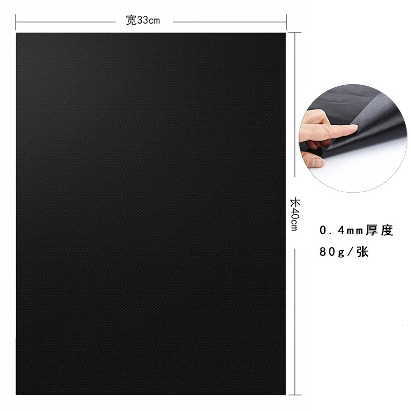 BBQ Accessories Reusable Non-stick PTFE Oven Liner 0.4mm thick barbecue mat Oil brush clip tong BBQ grill mat set
