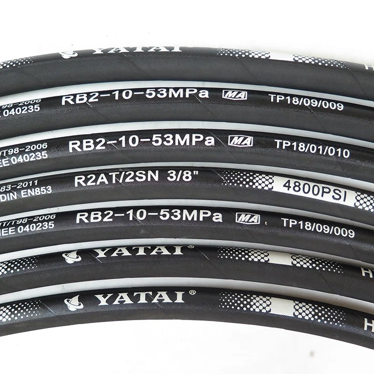 Hot Product Smooth Surface Wear Resistant Sae 100 R1 1Sn 12 High Pressure Jet 38 Washer Hose