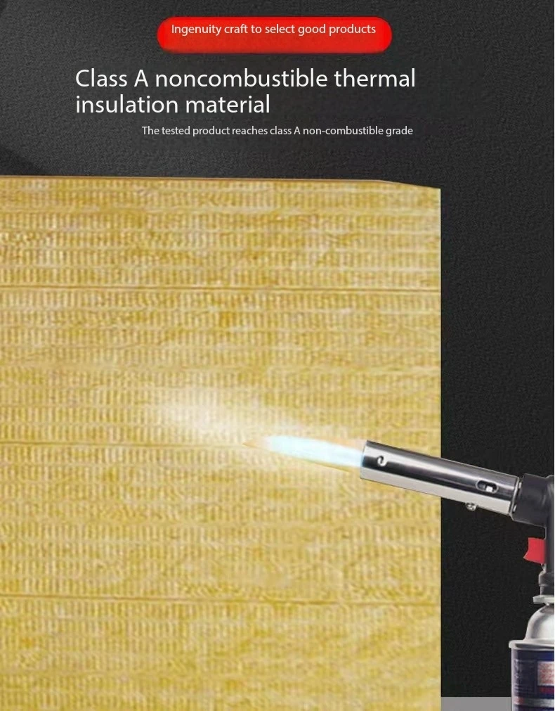 Fireproof soundproof thermal insulation rock wool slabs mineral rock wool board